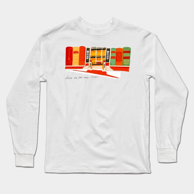 Library Long Sleeve T-Shirt by Aaartistlife